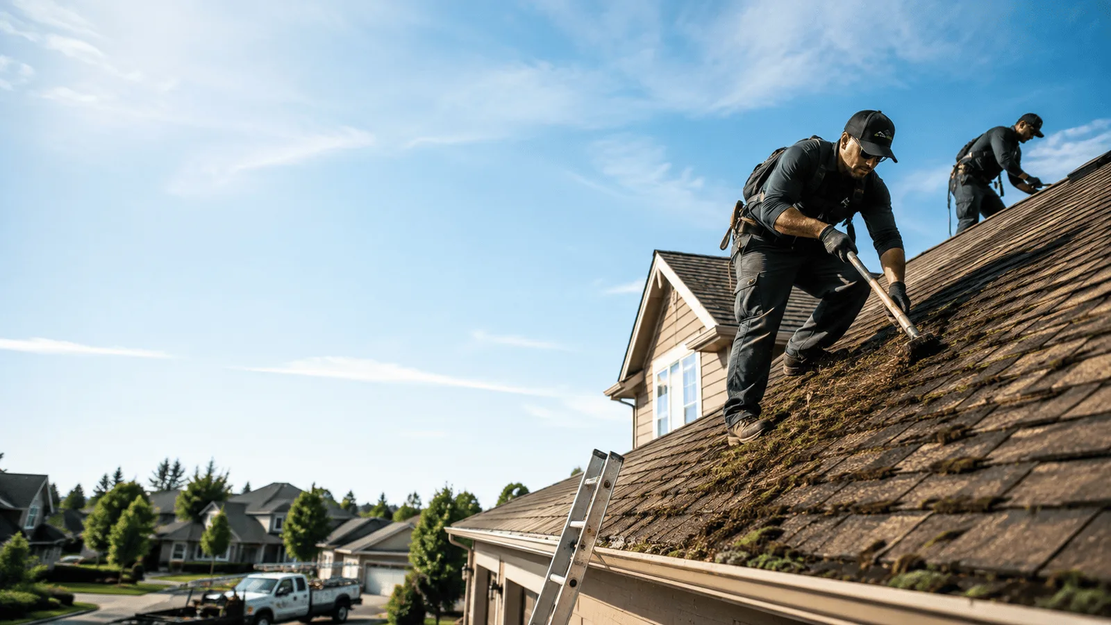 Roof Moss Removal in Tryon, NC near me